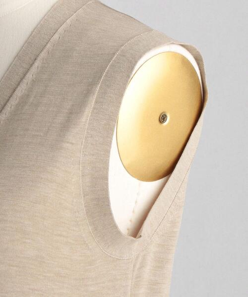 【美品】  LOEFF / ロエフ | ハイツイスト ニットベスト | F | ベージュ | レディース LOEFF（ロエフ）の「＜LOEFF（ロエフ）＞ ハイツイスト ニット