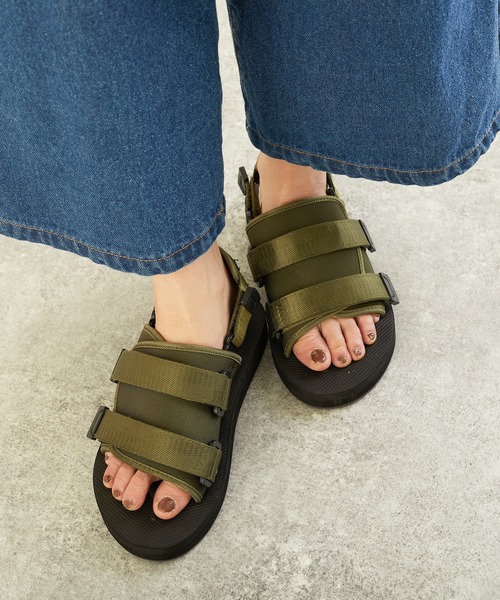 LUGG NAGG(ラグナグ)の「2WAYスライドデザインスポサン(サンダル・レディース・ブラック/オリーブ・26.0cm/27.0cm/28.0cm/25.0cm/24.0cm/23.5cm/24.5cm/23.0cm)」の11枚目の写真