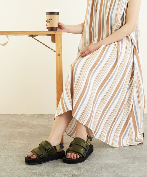 LUGG NAGG(ラグナグ)の「2WAYスライドデザインスポサン(サンダル・レディース・ブラック/オリーブ・26.0cm/27.0cm/28.0cm/25.0cm/24.0cm/23.5cm/24.5cm/23.0cm)」の14枚目の写真