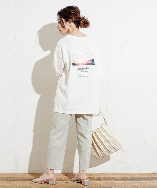 natural couture（ナチュラルクチュール）の「【WEB限定】プチプラ美シルエットテーパードXSサイズ（その他パンツ・レディース・ブラック/グリーン/ミント/ラベンダー/アイボリー/オレンジ/イエロー・X-SMALL）」の16枚目の写真