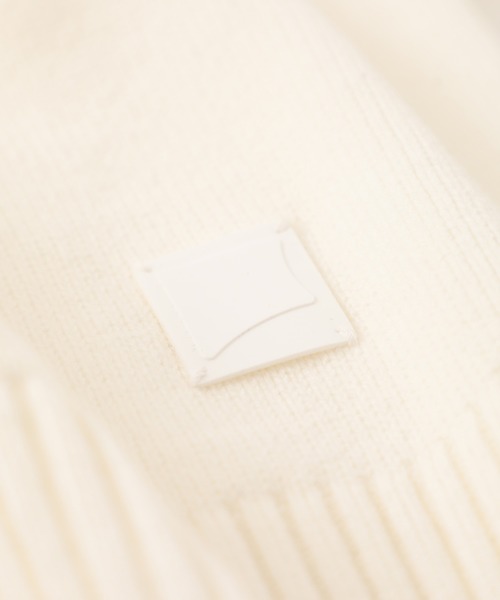 F（エフ）（エフ）の「【F】ダブルスリーブタートルネック（ニット/セーター・メンズ・ホワイト/ブラック・1/2）」の7枚目の写真
