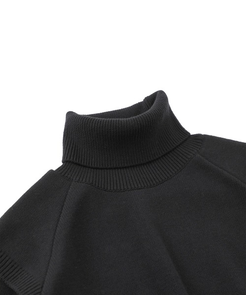 F（エフ）（エフ）の「【F】ダブルスリーブタートルネック（ニット/セーター・メンズ・ホワイト/ブラック・1/2）」の20枚目の写真