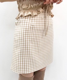 one after another NICE CLAUP | うしろレースアップミニスカート(スカート)