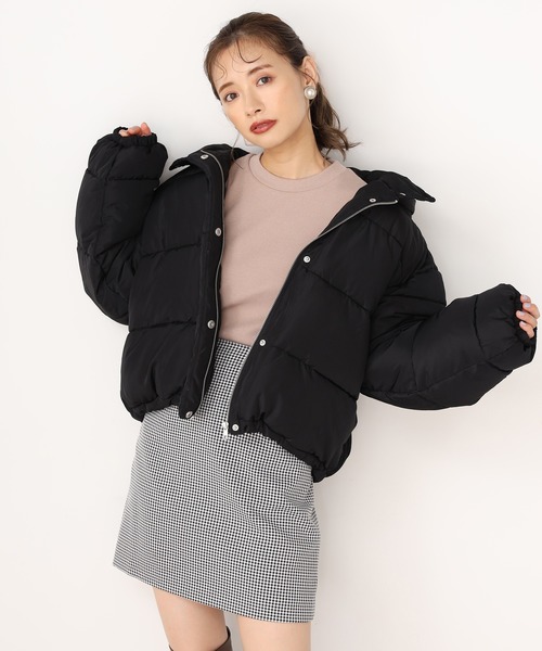 one after another NICE CLAUP(ワンアフターアナザーナイスクラップ)の「うしろレースアップミニスカート(スカート・レディース・グリーン/ブラック/ブラウン/ベージュ・FREE)」の19枚目の写真