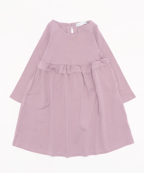 Catherine Cottage(キャサリンコテージ)の「ウエストフリルワンピース(ワンピース・キッズ・ブラック/ネイビー/グレー/レッド/ピンク/ライラック/ミント/ラベンダー・110/120/130/140/150)」の21枚目の写真