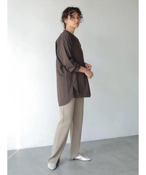 AMERICAN HOLIC（アメリカンホリック）の「裾スリットリブニットレギンス●＊（レギンス/スパッツ・レディース・グレイッシュベージュ/ブラック・M/L）」の13枚目の写真