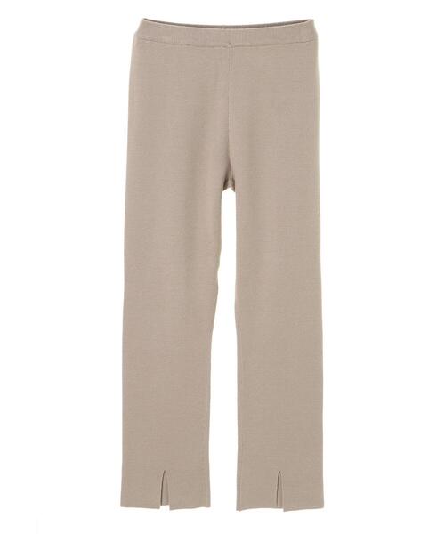 AMERICAN HOLIC（アメリカンホリック）の「裾スリットリブニットレギンス●＊（レギンス/スパッツ・レディース・グレイッシュベージュ/ブラック・M/L）」の19枚目の写真