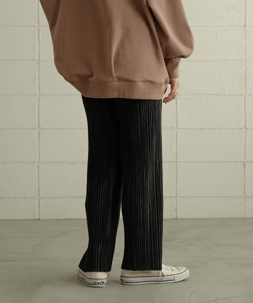 Bab（バブ）の「カットプリーツパンツ（その他パンツ・レディース・ブラック/ブラウン/アイボリー/グレー・FREE）」の18枚目の写真