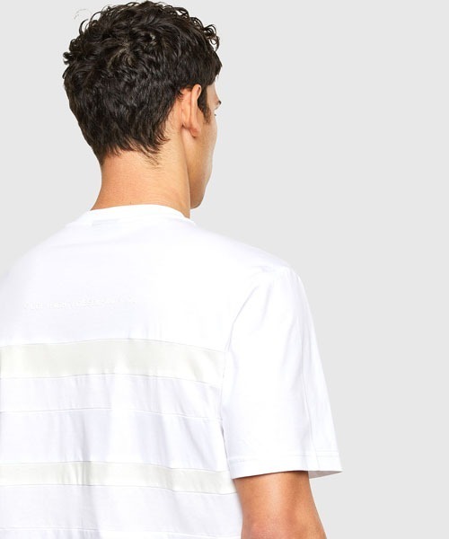 Diesel ディーゼル のファッション Tシャツ カットソー ボーダー Tシャツ 半袖 メンズ トップス クルーネック Tシャツ カットソー 半袖 トップ
