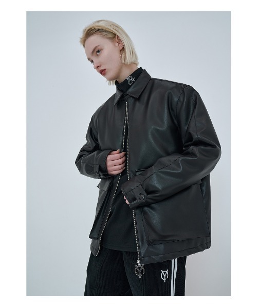 OY（オーワイ）の「『OY/オーワイ』SHEEP&WOLF LEATHER JACKET/シープ 