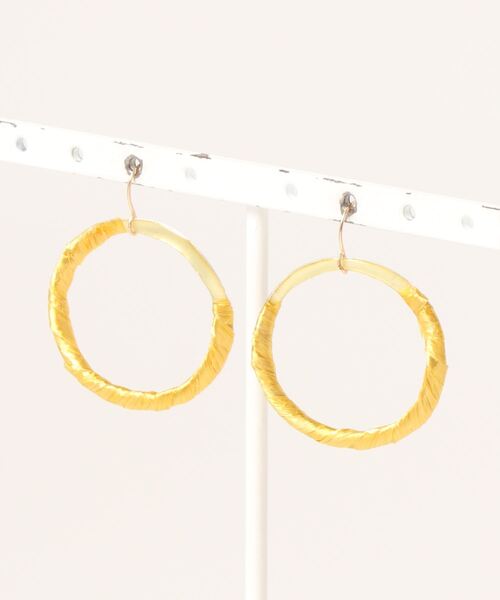tone(トーン)の「【PAPER ART WORKS】metalic circle(ピアス(両耳用)・レディース・シルバー/ゴールド/ピンクゴールド・FREE)」の18枚目の写真