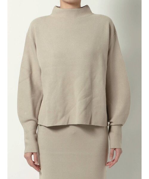 GYDA（ジェイダ）の「ボトルネックニットトップス（ニット/セーター・レディース・ブラック/ベージュ/オフホワイト・FREE）」の16枚目の写真