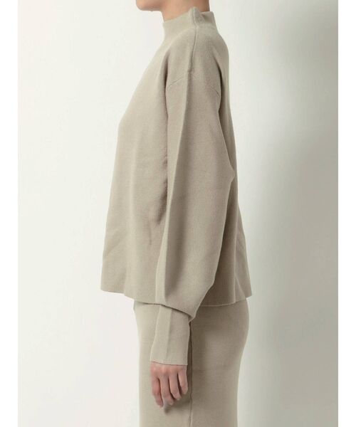 GYDA（ジェイダ）の「ボトルネックニットトップス（ニット/セーター・レディース・ブラック/ベージュ/オフホワイト・FREE）」の17枚目の写真