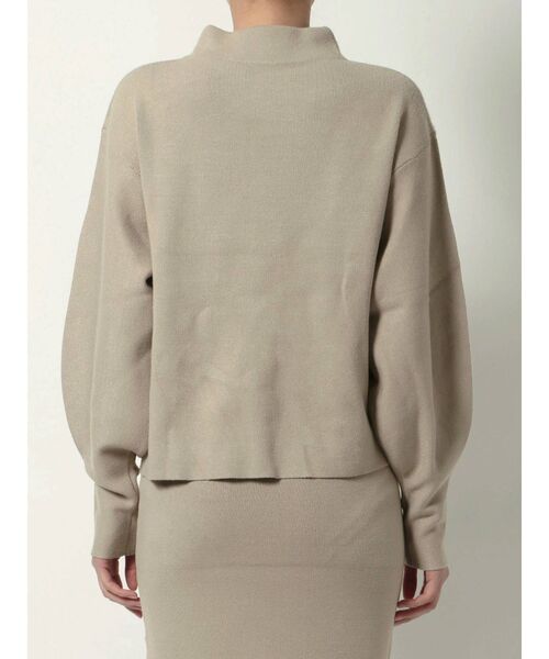 GYDA（ジェイダ）の「ボトルネックニットトップス（ニット/セーター・レディース・ブラック/ベージュ/オフホワイト・FREE）」の18枚目の写真