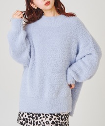 one after another NICE CLAUP（ワンアフターアナザーナイスクラップ）の「ハイネックフェザーニット（ニット/セーター・レディース）」