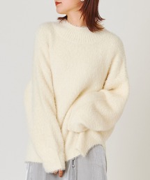 one after another NICE CLAUP | ハイネックフェザーニット(ニット/セーター)