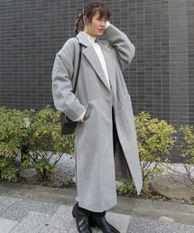 ネストローブコンフェクトNEXT グレー チェスターコート サイズ4 ネストローブコンフェクトNEXT グレー チェスターコート サイズ4