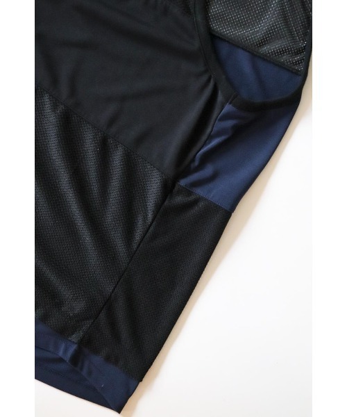 AlexanderLeeChang(アレキサンダーリーチャン)の「AlexanderLeeChang/アレキサンダーリーチャン MESH TANK(タンクトップ・メンズ・ブラック/グレー/イエロー・2/3)」の5枚目の写真