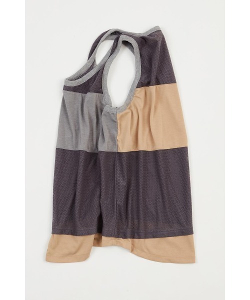 AlexanderLeeChang(アレキサンダーリーチャン)の「AlexanderLeeChang/アレキサンダーリーチャン MESH TANK(タンクトップ・メンズ・ブラック/グレー/イエロー・2/3)」の15枚目の写真