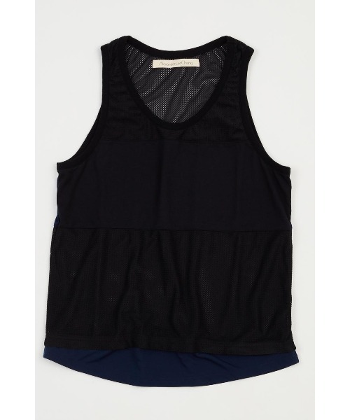 AlexanderLeeChang(アレキサンダーリーチャン)の「AlexanderLeeChang/アレキサンダーリーチャン MESH TANK(タンクトップ・メンズ・ブラック/グレー/イエロー・2/3)」の10枚目の写真