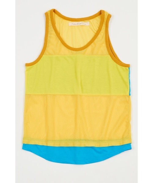 AlexanderLeeChang(アレキサンダーリーチャン)の「AlexanderLeeChang/アレキサンダーリーチャン MESH TANK(タンクトップ・メンズ・ブラック/グレー/イエロー・2/3)」の16枚目の写真