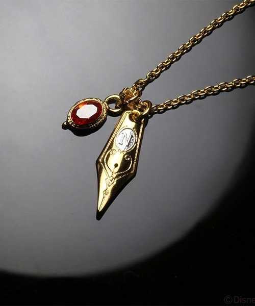 完全受注生産 予約 ディズニー アクセサリー 商品 ハーツラビュル 人気 おすすめ プレゼント ゴールド ブランド コラボ ネックレス Disney ディズニー のネックレス ディズニー Disney ディズニー のファッション ツイステッドワンダーランドマジカルペン