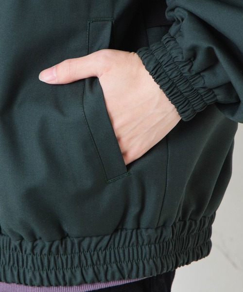 WEGO(ウィゴー)の「WEGO/カラーブロックジップブルゾン(ブルゾン・メンズ・ダークグリーン/ベージュ/サックスブルー・MEDIUM/LARGE)」の21枚目の写真