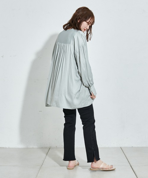 DISCOAT(ディスコート)の「カットオフデニムスキニーパンツ(デニムパンツ・レディース・ブラック/ブルー・MEDIUM/LARGE)」の9枚目の写真