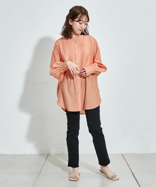 DISCOAT(ディスコート)の「カットオフデニムスキニーパンツ(デニムパンツ・レディース・ブラック/ブルー・MEDIUM/LARGE)」の3枚目の写真