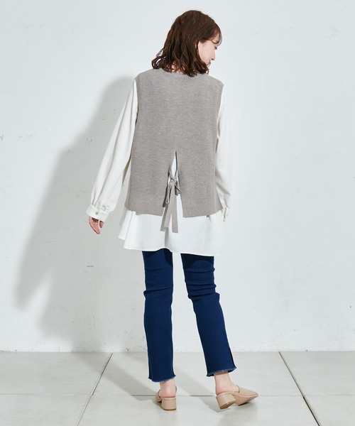 DISCOAT(ディスコート)の「カットオフデニムスキニーパンツ(デニムパンツ・レディース・ブラック/ブルー・MEDIUM/LARGE)」の13枚目の写真