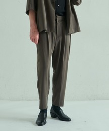 Lui's | トリコットアンクルカットテーパードパンツ(スラックス)