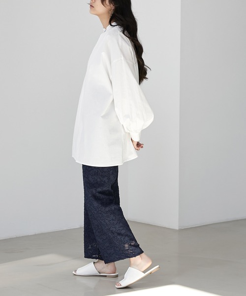 EMMA(EMMA CLOTHES)(エマ)の「【EMMA】シアージャガードストレートパンツ(その他パンツ・レディース・ブラック/ネイビー/ラベンダー/ホワイト系その他・FREE)」の17枚目の写真