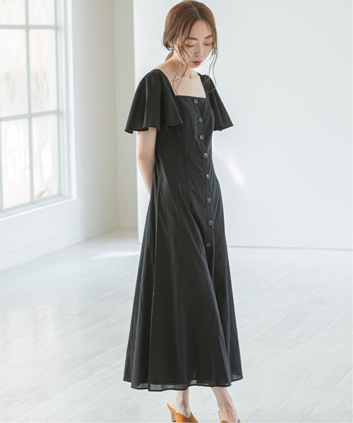 MARIHA 夢の時のドレス フレアスリーブ ロングワンピース MARIHA 夢の時のドレス フレアスリーブ ロングワンピース