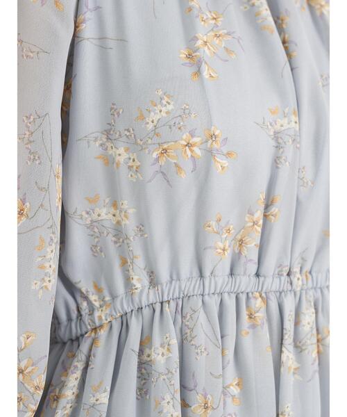 earth music&ecology(アースミュージックアンドエコロジー)の「ふんわりシフォンワンピース *(ワンピース・レディース・ブラック/ライトカーキ/ベージュ系その他3/その他・FREE)」の12枚目の写真