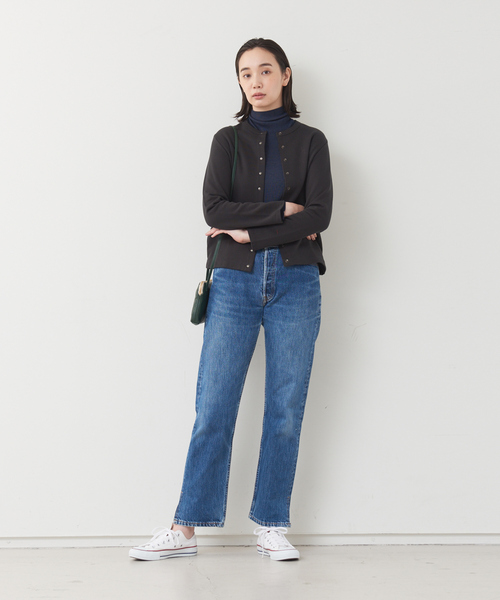 collex / コレックス シルケット裏毛カーディガン コレックス collex シルケット裏毛カーディガン （ベージュ