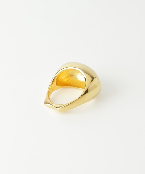 URBAN RESEARCH（アーバンリサーチ）の「decor　Squareplump Ring（リング・レディース・ゴールド・11/9）」の7枚目の写真