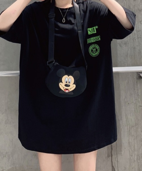 meJane（ミージェーン）の「バックロゴプリントルーズTシャツ【ZOZOTOWN限定】（Tシャツ/カットソー・レディース・ブラック/霜降りグレー・FREE）」の18枚目の写真