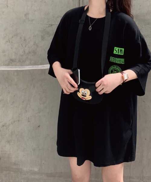 meJane（ミージェーン）の「バックロゴプリントルーズTシャツ【ZOZOTOWN限定】（Tシャツ/カットソー・レディース・ブラック/霜降りグレー・FREE）」の11枚目の写真