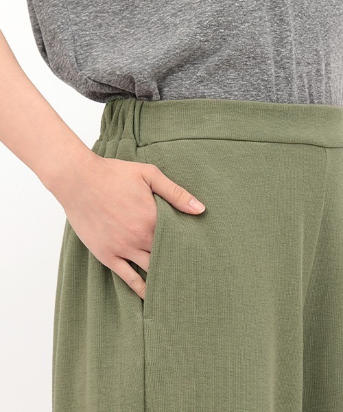 チチカカ（チチカカ）の「リブｘマチ柄ワイドパンツ（その他パンツ・レディース・ブラック/ベージュ/カーキ・FREE）」の17枚目の写真