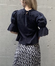 AS KNOW AS PINKY | 流れるスカラな真ん中ブラウス(シャツ/ブラウス)