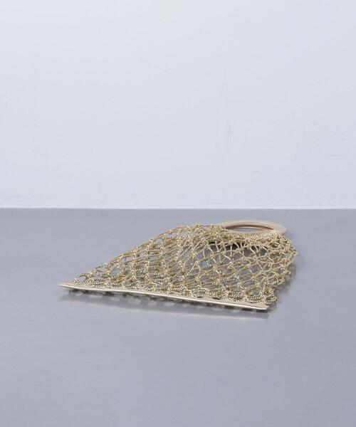 UNITED ARROWS（ユナイテッドアローズ）の「UWSC メタリック メッシュ バッグ◆（ハンドバッグ・レディース・シルバー/ゴールド・FREE）」の8枚目の写真