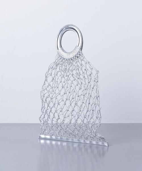 UNITED ARROWS（ユナイテッドアローズ）の「UWSC メタリック メッシュ バッグ◆（ハンドバッグ・レディース・シルバー/ゴールド・FREE）」の10枚目の写真