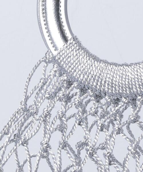 UNITED ARROWS（ユナイテッドアローズ）の「UWSC メタリック メッシュ バッグ◆（ハンドバッグ・レディース・シルバー/ゴールド・FREE）」の11枚目の写真