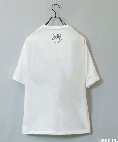 PERK GAPS(パークギャップス)の「SM×PGスマイルフラワーTEE(Tシャツ/カットソー・メンズ・ホワイト/ブラック・M/L)」の3枚目の写真