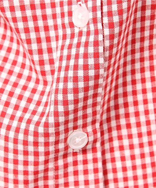 WEGO（ウィゴー）の「WEGO/ベーシックシャツ（シャツ/ブラウス・レディース・ホワイト/ブラック/サックスブルー/ブルー系その他/レッド系その他/トリコロール・FREE）」の16枚目の写真