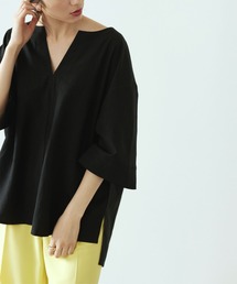 titivate | ﾎﾞｯｸｽｼﾙｴｯﾄｷｰﾈｯｸﾌﾞﾗｳｽ(シャツ/ブラウス)