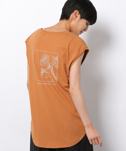 Lakole ラコレ の フリーハンドイラストノースリtシャツ Tシャツ カットソー Wear Lakole ラコレ の フリーハンドイラストノースリtシャツ Tシャツ カットソー Wear