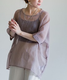 prose verse | シワ加工シアールーズプルオーバー(Tシャツ/カットソー)