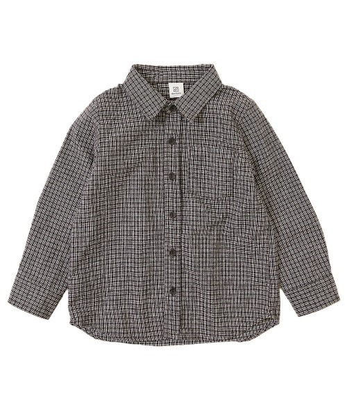 devirock（デビロック）の「ネルシャツ（シャツ/ブラウス・キッズ・ブラック/ダークブラウン/ネイビー/ブラウン/ブラック系その他/ブラウン系その他/ブラウン系その他2/グリーン/レッド・100cm/120cm/130cm/140cm/150cm/160cm/110cm/90cm/80ｃｍ）」の17枚目の写真