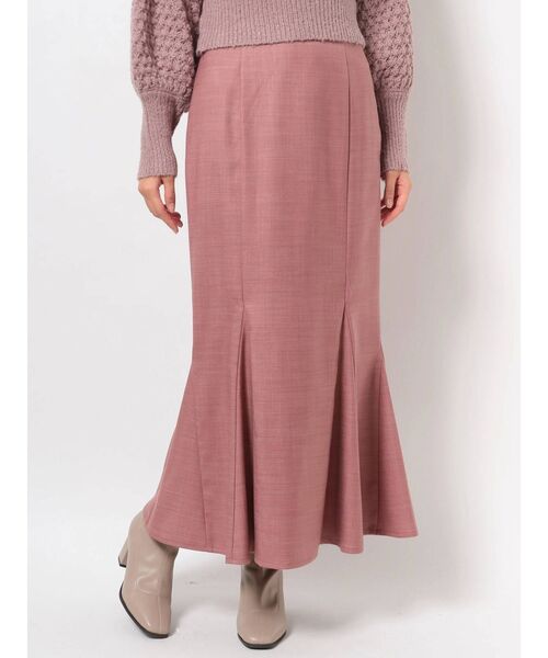 dazzlin（ダズリン）の「ハイウエストアソートナロースカート（スカート・レディース・ブラック/ブラウン/ピンク/ベージュ・FREE）」の8枚目の写真